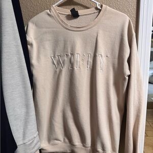 Bridal wifey sweatshirt